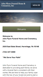 Mobile Screenshot of flynnfuneralhome.com